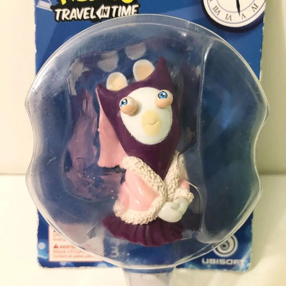 2010 Ubisoft  Rabbids Travel In Time Medieval Girl Damsel 2.5 Inch Figure - Picture 3 of 16
